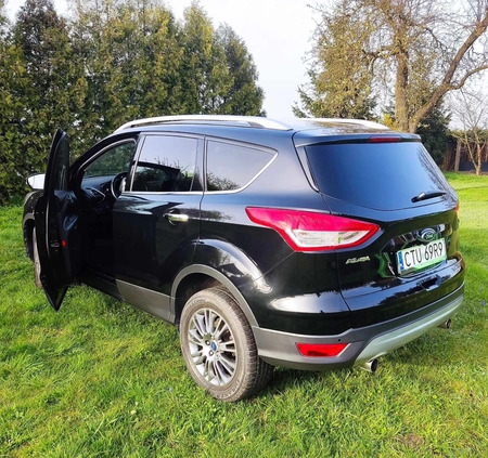 Ford Kuga cena 48999 przebieg: 130000, rok produkcji 2013 z Tuchola małe 92